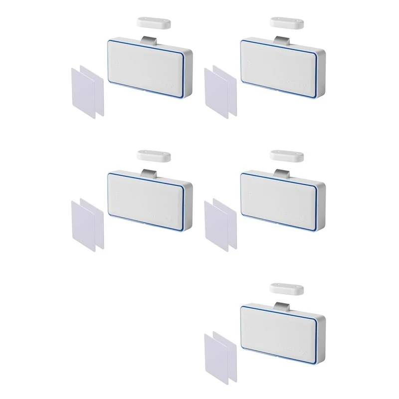 [SuperX&KND]5X Cabinet Lock, Smart RFID Electronic DIY Child Safety Proofing Lock For Cabinet Drawer Locker Cupboard