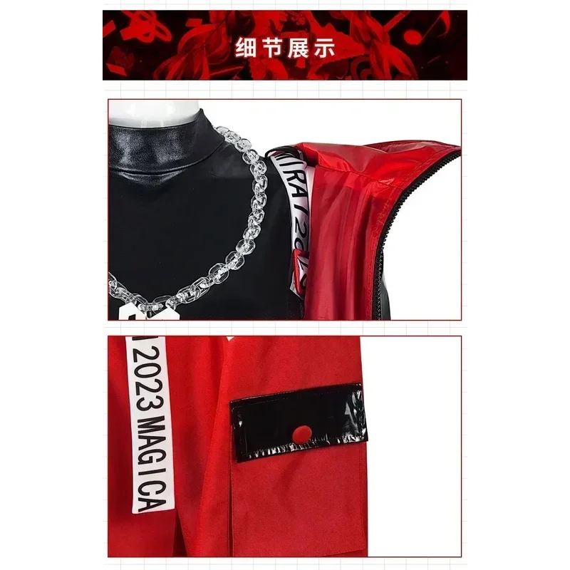 【Wetrose】 Мику Красочный Косплей Костюм Проект Мирай Секай Сцена Волшебное Концертное Шоу Волшебный Хэллоуин Полный Комплект Парика