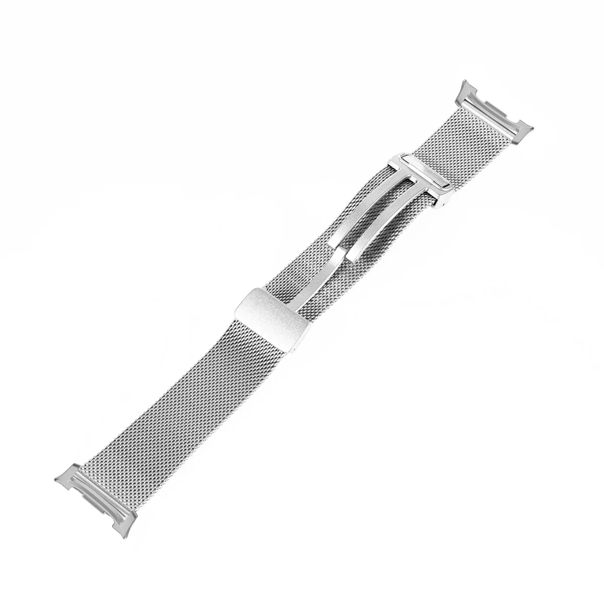 Compatible with Samsung Galaxy Watch 8/8 Classic Magnetic Folding Clasp Stainless Steel Milan Strap