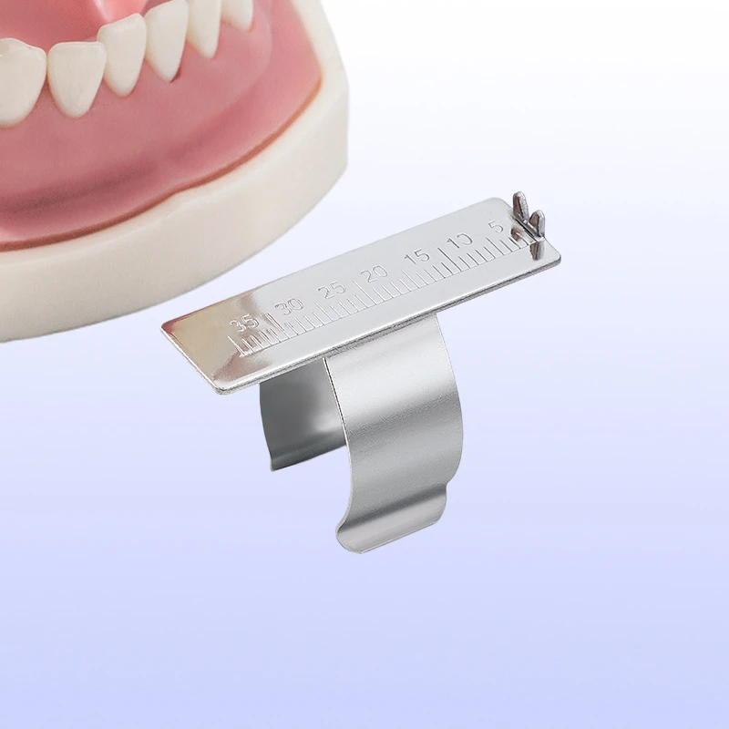 Dental Endo Block Ruler Root Canal File Holder Mini Measuring Block Endodontics Dentistry Tools