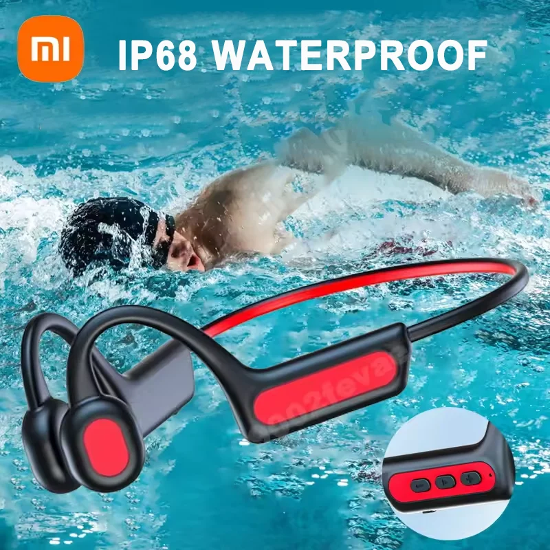 

Беспроводные Bluetooth-наушники Xiaomi 5.3 с костной проводимостью являются водонепроницаемыми и защитой от падения 2025 года и без карт для бега и занятий спортом