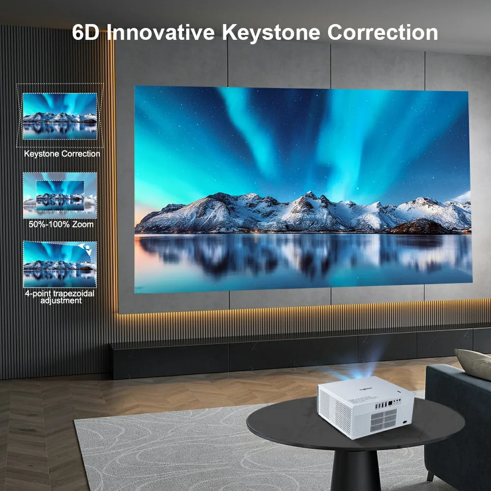 ThundeaL 2K 4K Full HD 1080P Projektor TDA7W 32G Android WiFi Heimkino TDA7 Beam-Projektor für Outdoor-Meetings 3D-Video-Filmprojektion – Detail 20