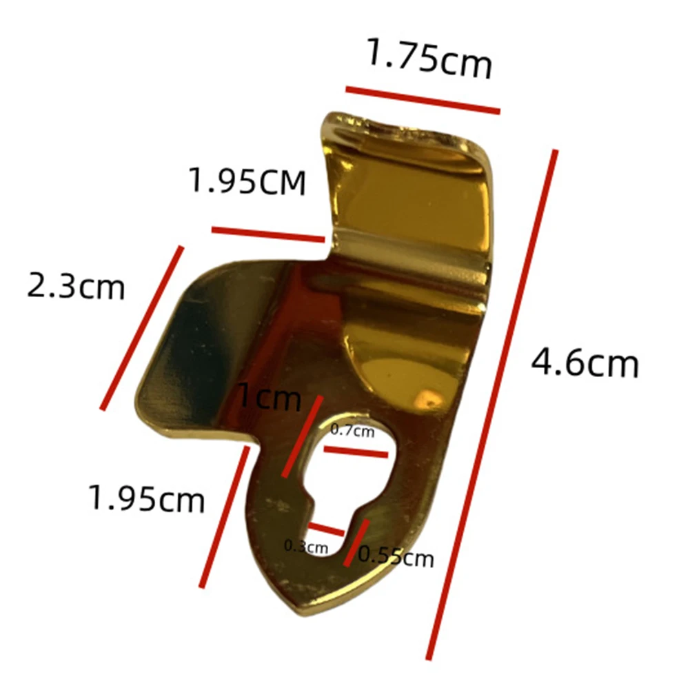 1pc Saxophone Thumb Rest High-quality Metal Sax Thumb Rest Support Hook For Right Hand Alto SopranoTenor Sax Accessories