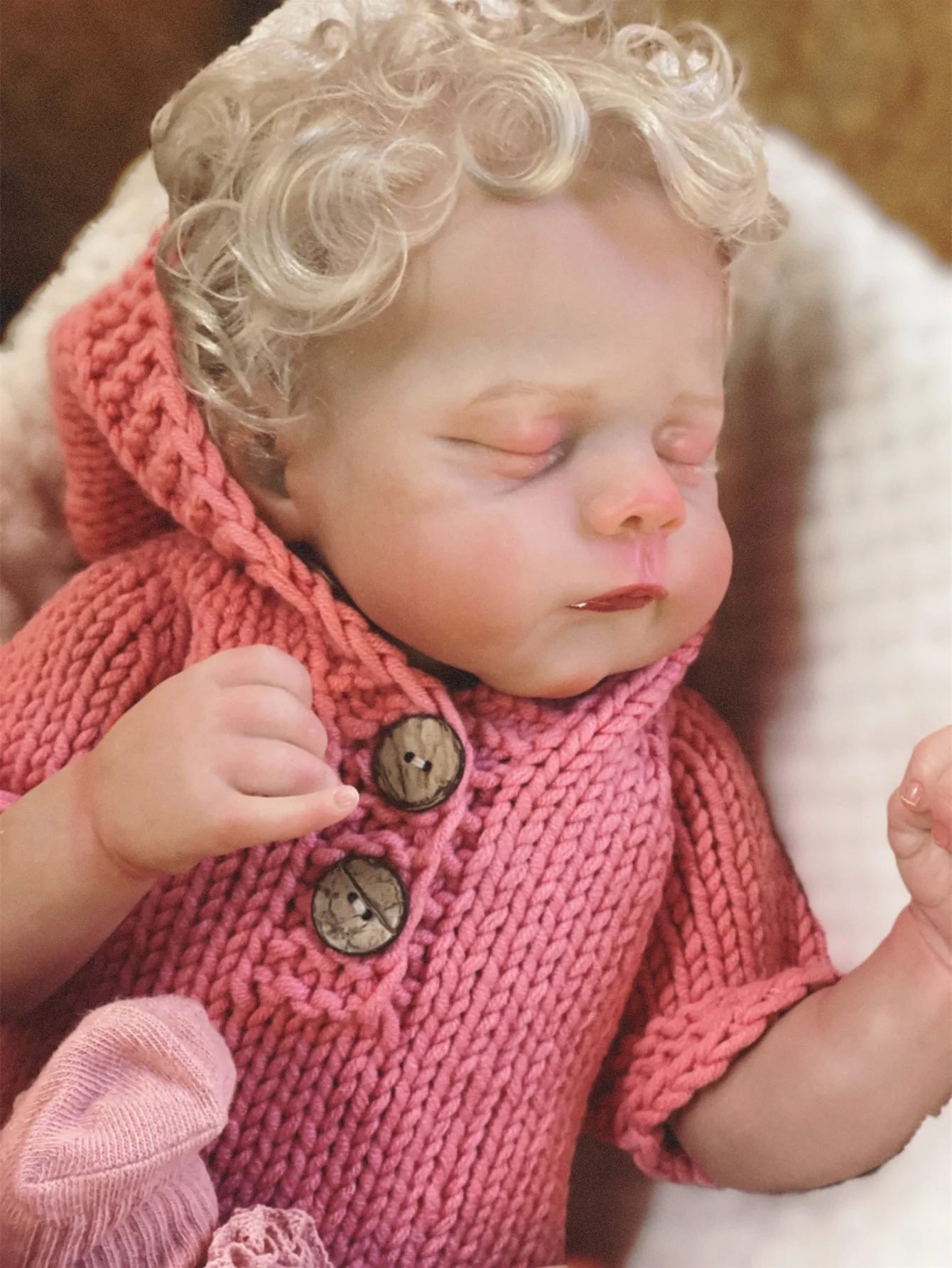 18 inch Eric levensechte Bebe Reborn Girl handgemaakte Soft Touch voor kinderen verjaardagscadeaus schattige mooie pop