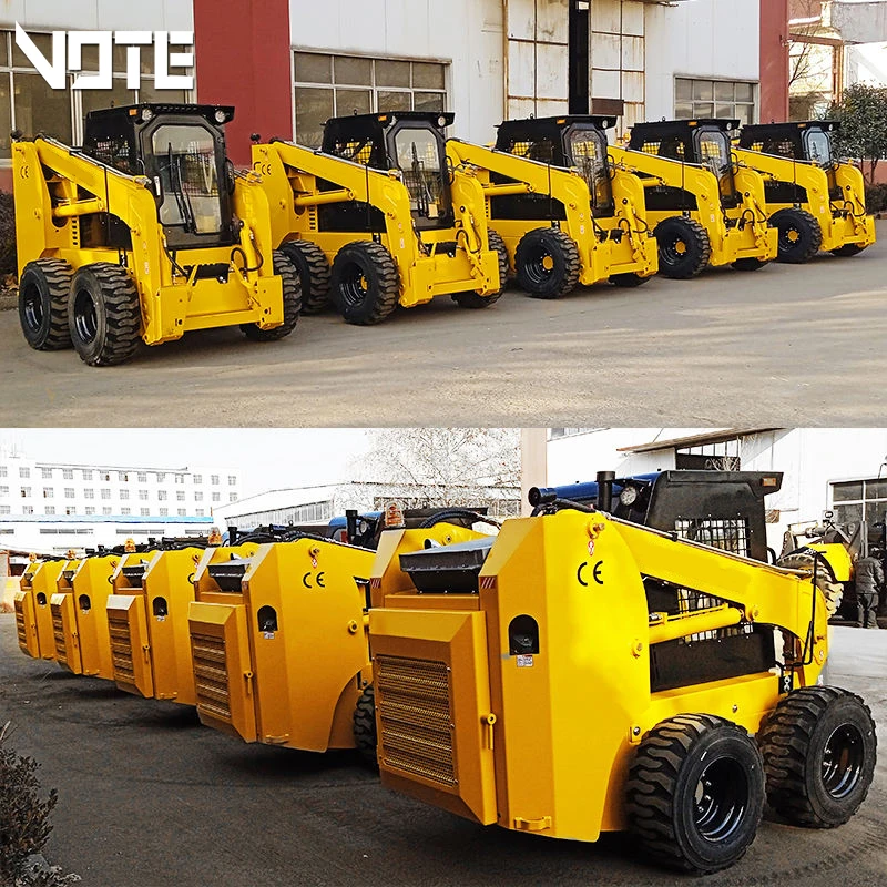 Skid Steer 500kg 700kgs 850kg 950kg 1050kg 1500kgs Track Crawler Wheel Skid Steer Loader With Price customized