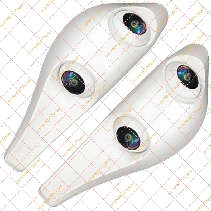 2-in-1 1080P AHD Car Door Blind Spot Camera, Waterproof No-Drill Backup Rear View Monitor