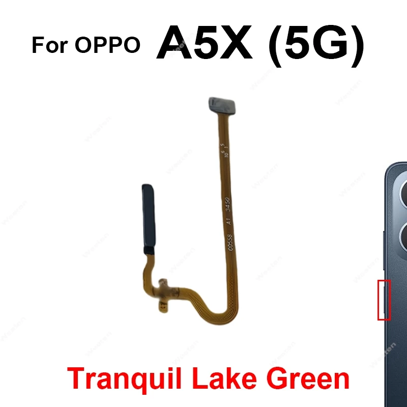 Kabel Flex Czujnika Odcisku Palca, Przycisk Włączania, Taśma Flex Czujnika Dotyku Odcisku Palca, Część Zamienna do OPPO A5 A5s AX5s A5X A5 Energy A5 Pro — zdjęcie produktu 5