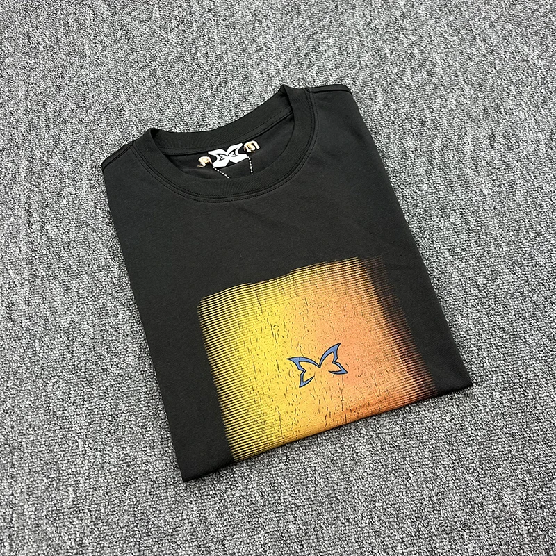 High Street Mertra American-style Printed Short Sleeve T Shirt Summer Men's and Women's Casual Loose Top Tee Shirts
