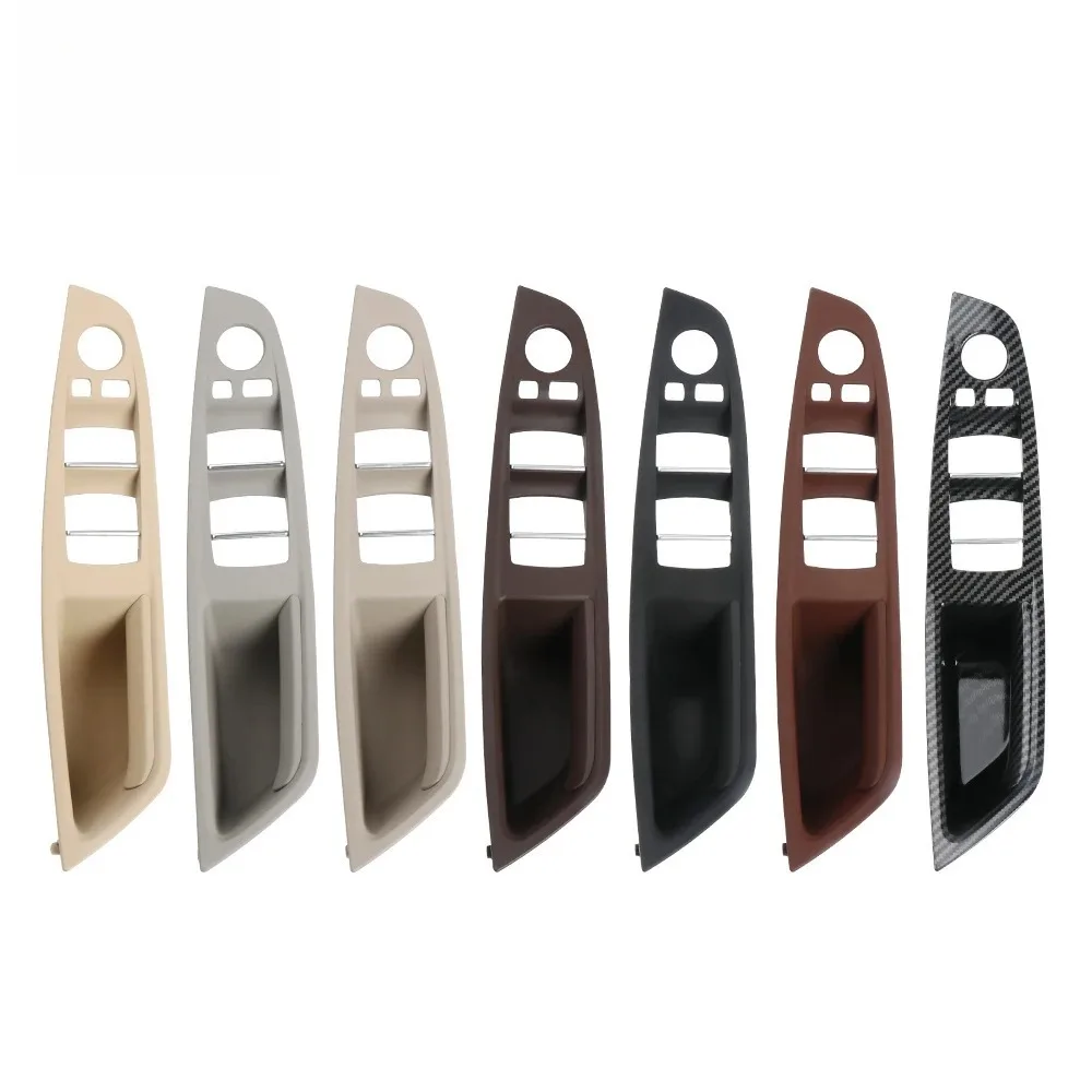 LHD Left Hand Driver Side Inner Door Pull Handle Panel Armrest Replacement for BMW F10 F11 5Series 51417225873