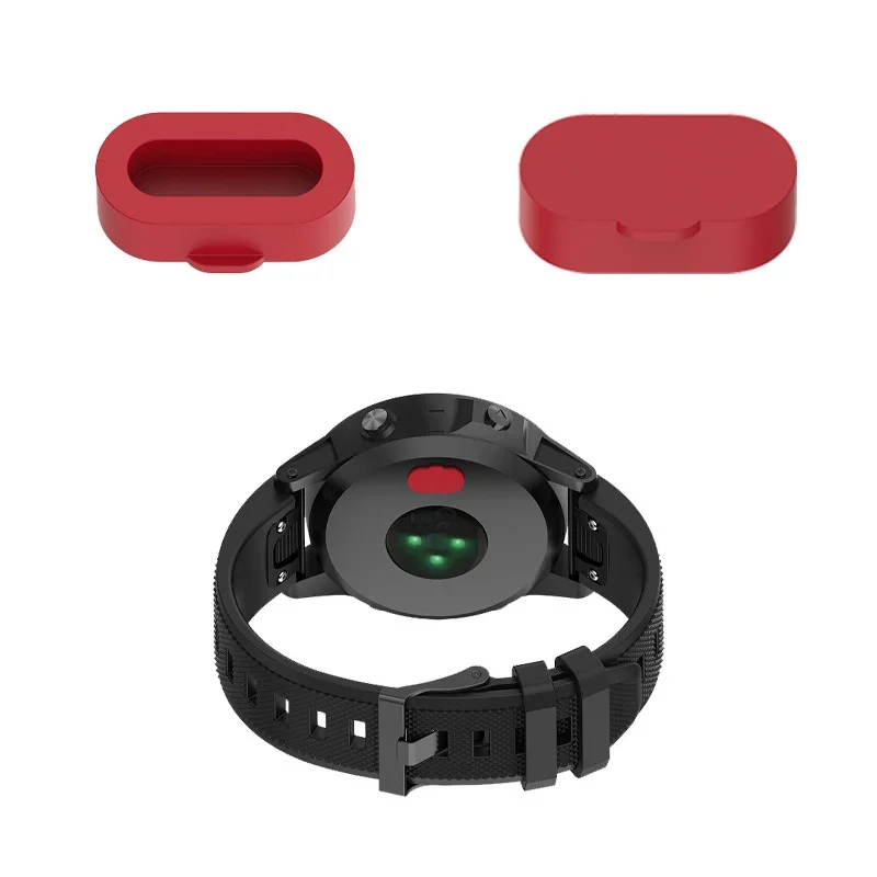 Silicone Strap for Garmin Instinct Smart Watch Band Sport Replacement Instinct Solar Wristband Bracelet Belt with dustproof Plug