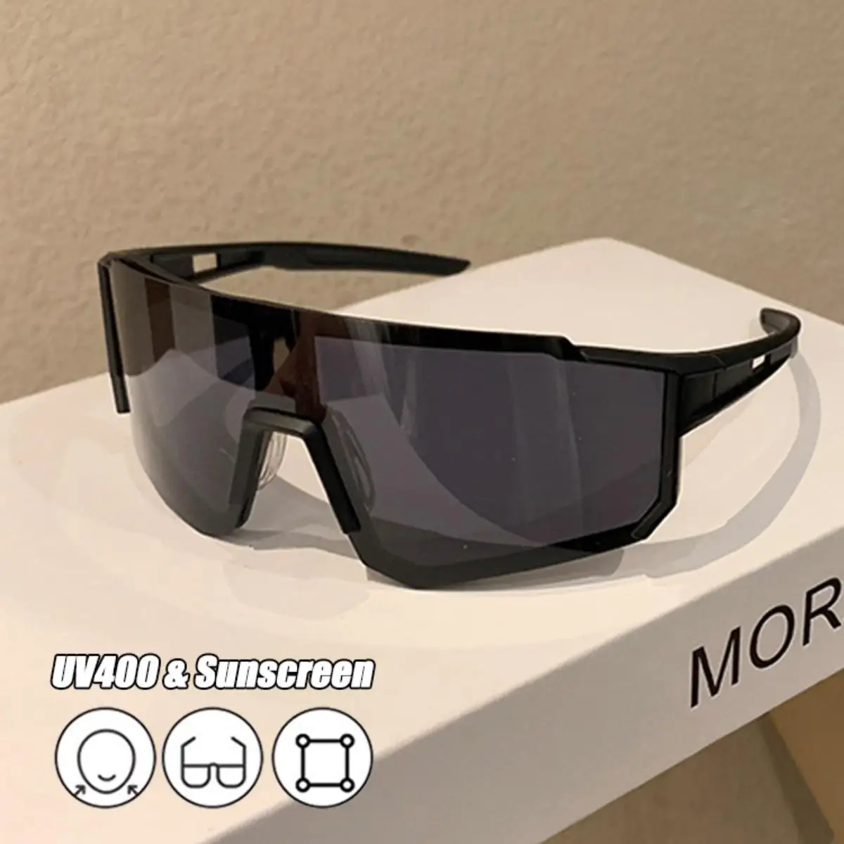 Cycling Sunglasses UV400 Shades Anti-Ultraviolet Anti-glare New Fashion Y2K Windproof Climbing MTB Eyewear Women Men Unisex
