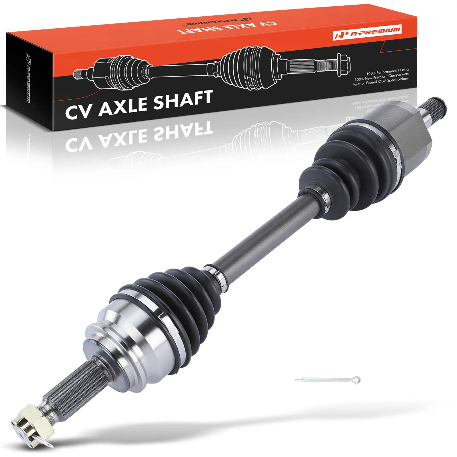 A-Premium Front Driver Side CV Axle Assembly for Jeep Compass 2014-2017 Patriot 2014-2015