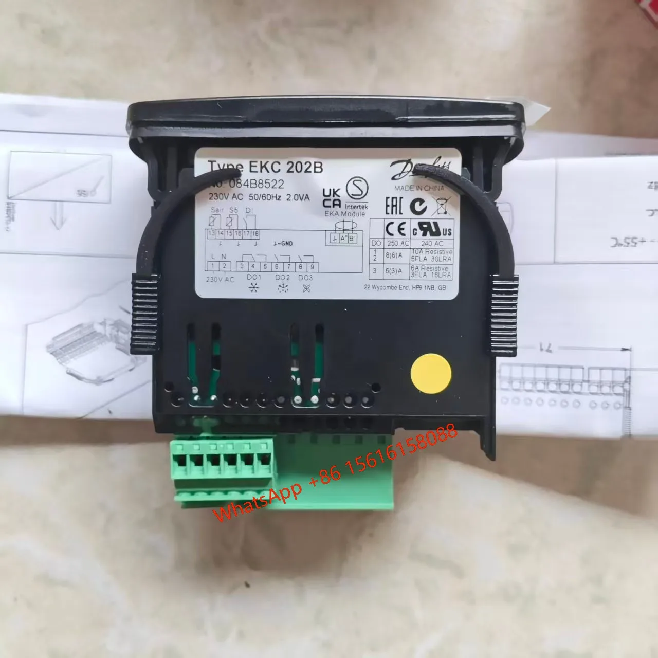 New for Danfoss Thermostat EKC202A 084B8521  EKC202B-084B8522  EKC202C-084B8523  EKC202D-084B8536