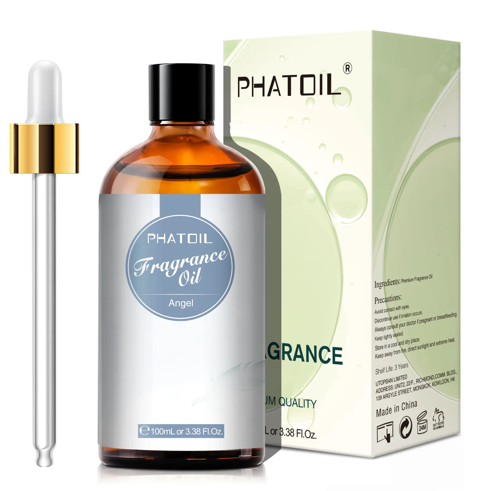 Phatoil 100ml óleos de fragrância de baunilha de coco pêssego pepino melão doce laranja óleos essenciais para umidificadores vela sabão fazendo