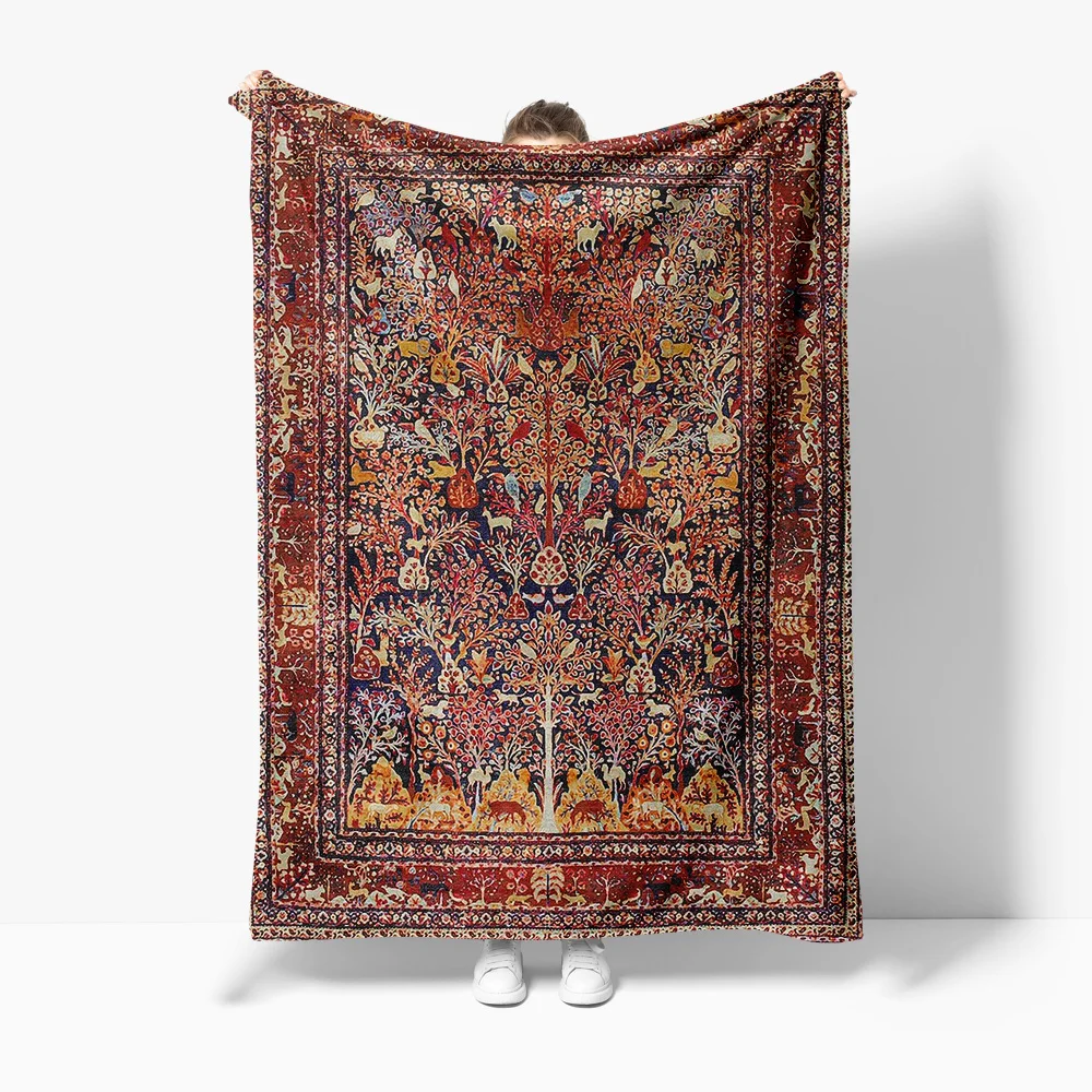 Vintage Embroidered Kilim Rug Traditional Turkish Area Rug Handmade Persian Rug Bohemian Floor Decor Home Textile