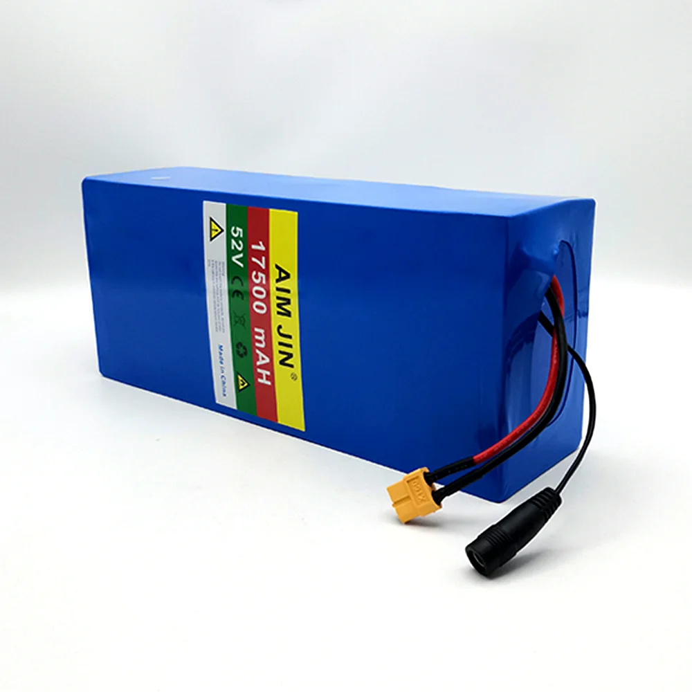 Bateria litowa 52 V 14S5P 15000 mAh 18650 1500 W do samochodu balansowego, roweru elektrycznego, skutera, roweru trójkołowego