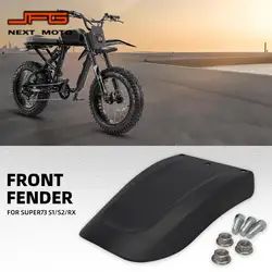 Motorcycle Plastic Parts Front Fender Mudguard For Super73 Super 73 S1 S2 RX Off-Road Motocross Dirt Bike