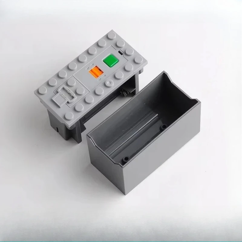 88000 بنة الطاقة AAA صندوق البطارية الأجزاء الفنية MOC Train Car متوافق مع Legoeds