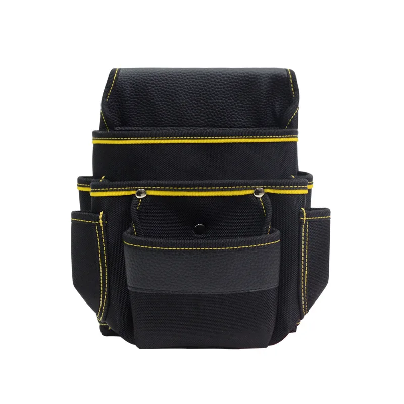 Multi-Function Tool Bag Oxford Cloth Electrician Pouch Multi-Pocket Anti-Fall Waist Toolkit Utility Maintainer Tools Storage Bag