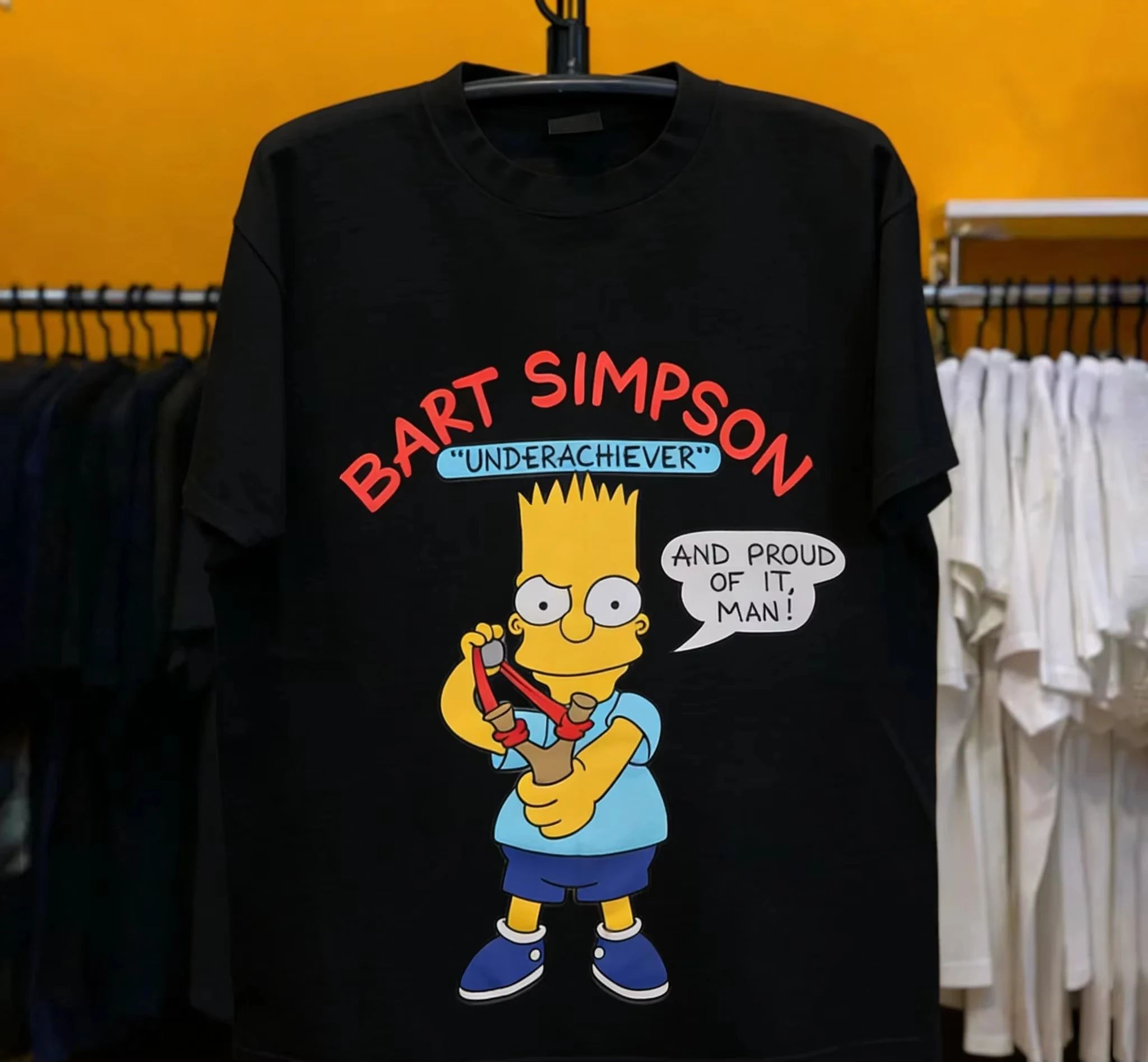 2026 Simpsons Vintage Summer Casual Hip Hop Unisex Men's Tshirt Children Adults Parent Child Cotton T Shirts Women Top Ins Y2k