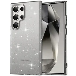 Glitter Transparent Acrylic Shockproof Phone Case For Samsung S26 S25 S24 Ultra S23 S22 Plus A55 A35 A15 A54 A34 A53 Hard Cover
