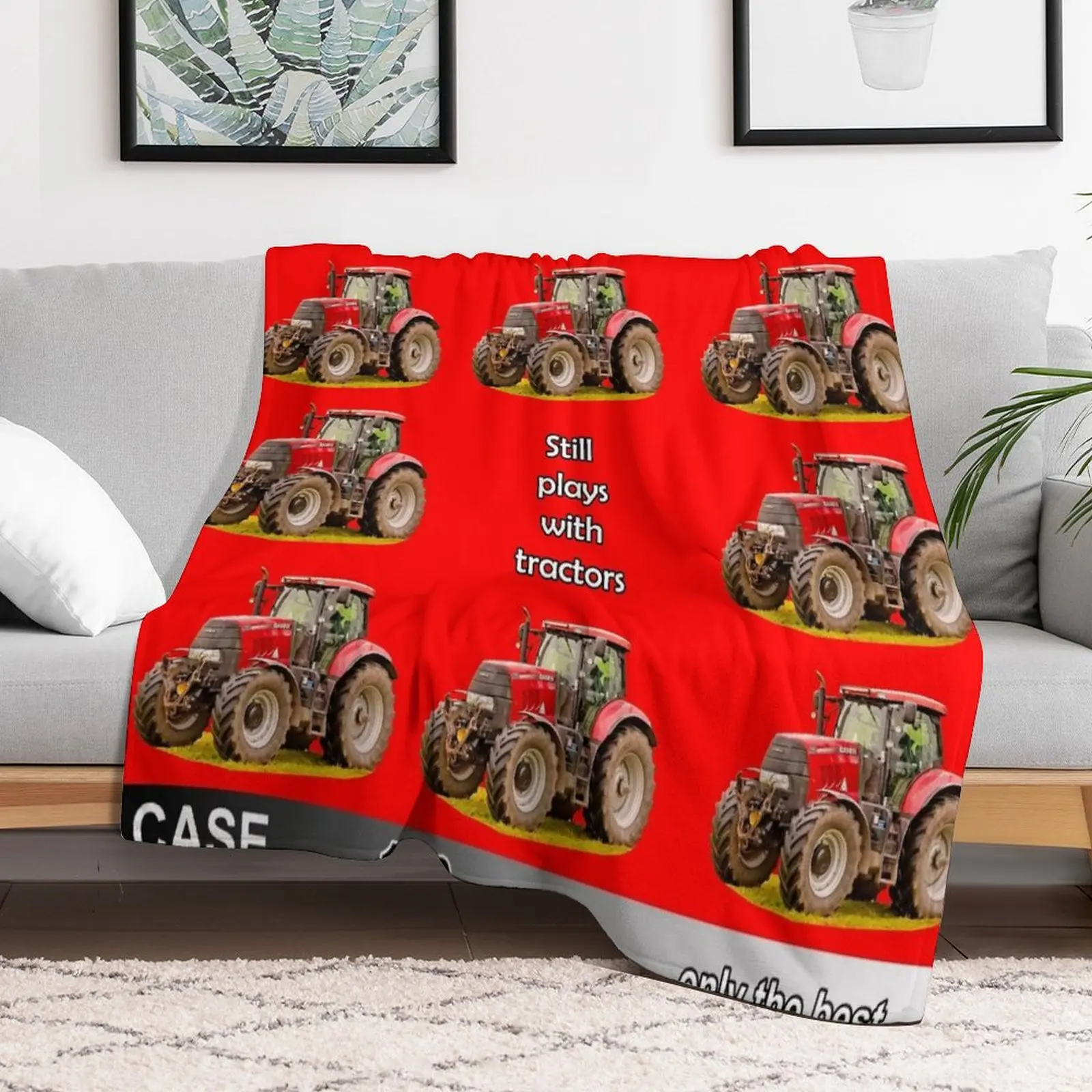 

tractors Throw Blanket Softest Thermals For Travel Blankets
