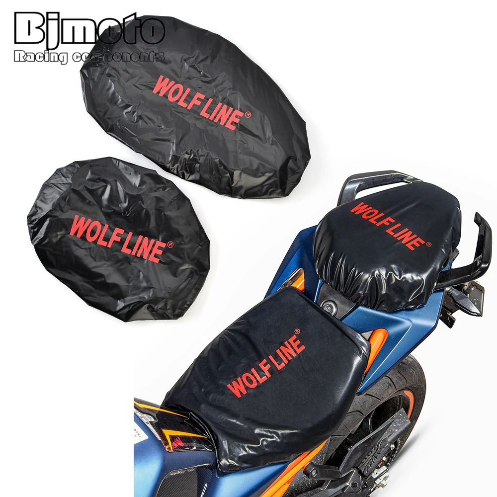 Universal Motorcycle Front Rear Seat Cushion Waterproof Dustproof Rainproof Outdoor Anti-UV Sun Protective Cover