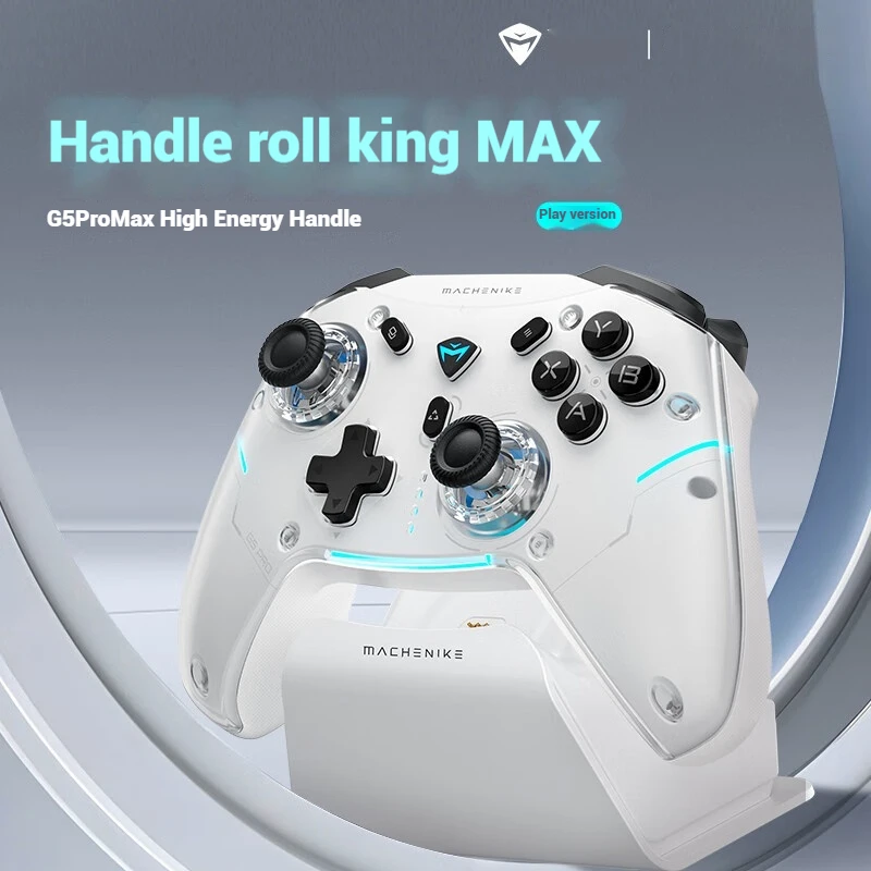 

Machenik G5pro Max se Play With Base Three Modes 2.4g Bluetooth Optical Game Handle Hot Plug Hall Rocker Mechanic Switch Pc