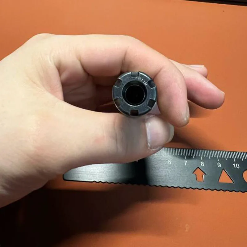 Mini Belt-Driven Spindle Unit No Motor Stainless Steel ER11 Collet 20mm Sleeve 50000RPM 0.01mm Runout 90mm CNC Engraving