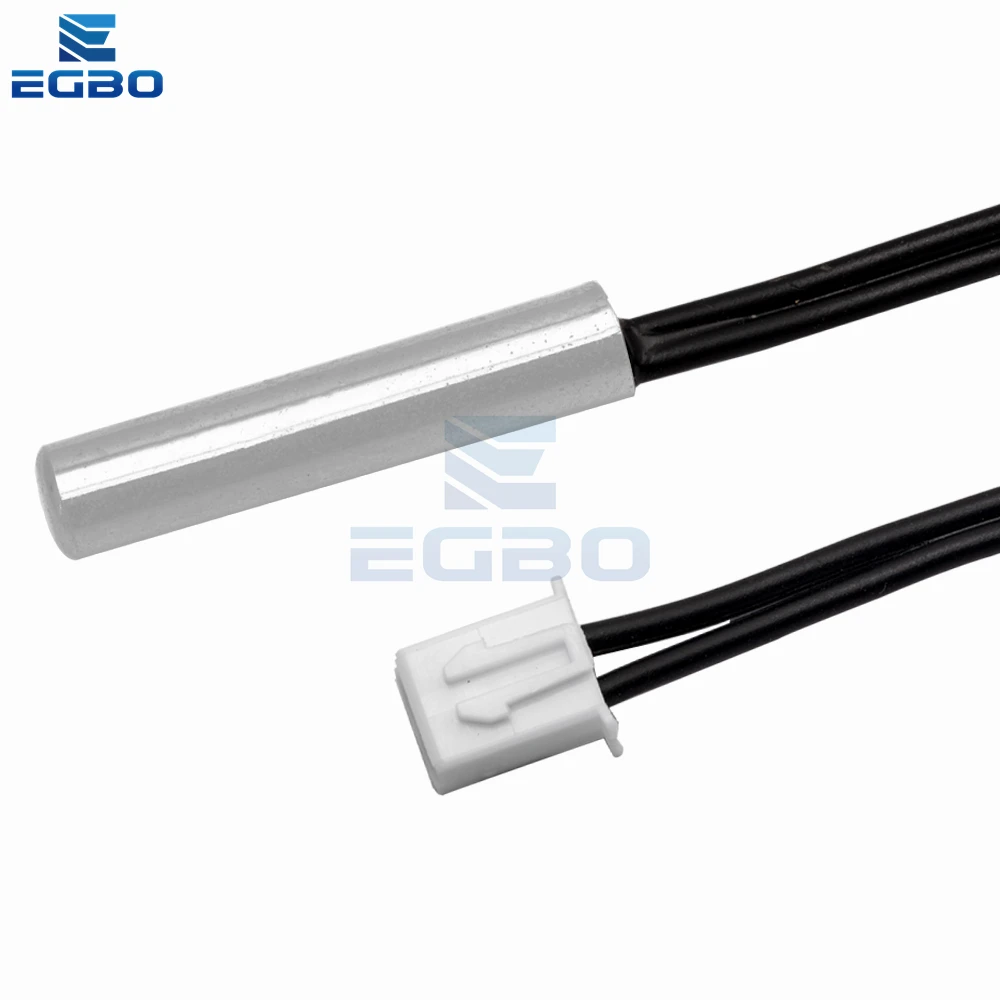 1 ~ 10 Uds 50CM 100CM 200CM 300CM 0,5 M 1M 2M 3M Sensor de temperatura termistor NTC cable de sonda impermeable 10K 1% 3950 W1209 W1401