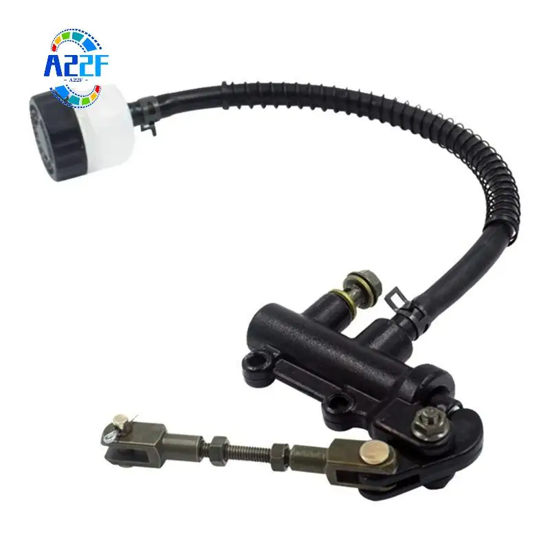 A22F-Motorcycle Rear Brake Master Cylinder Pump Hydraulic For Aprilia Ducati Honda Kawasaki Moto Guzzi Triumph Yamaha