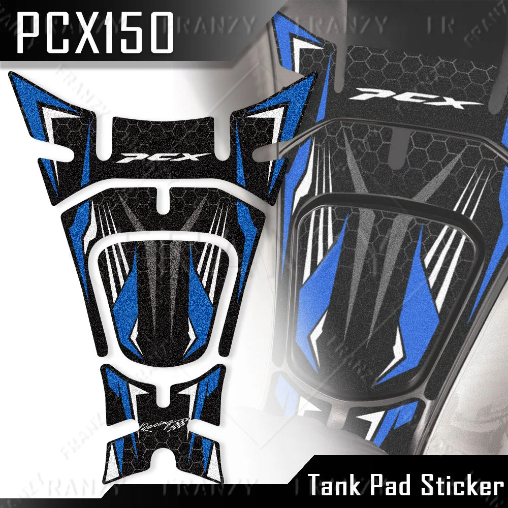 PCX125 PCX150 3M Fuel Tank Pad Decal Gas Cap Oil Cover Protector Sticker For Honda pcx 125 pcx 150 2015 2016 2017 2018 2019