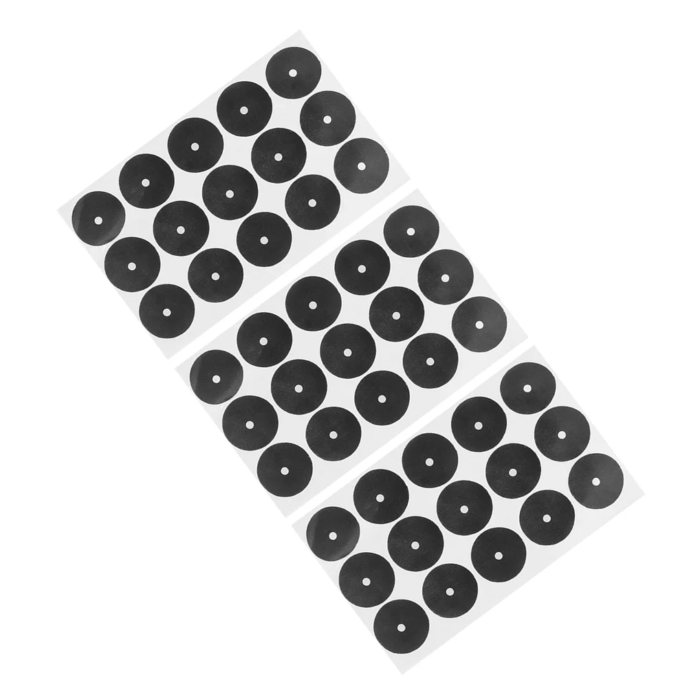 3 Sheets Billiard Black Spot Nail Stickers Snooker Pool Accessories Table Dots Spinning Marking Supplies