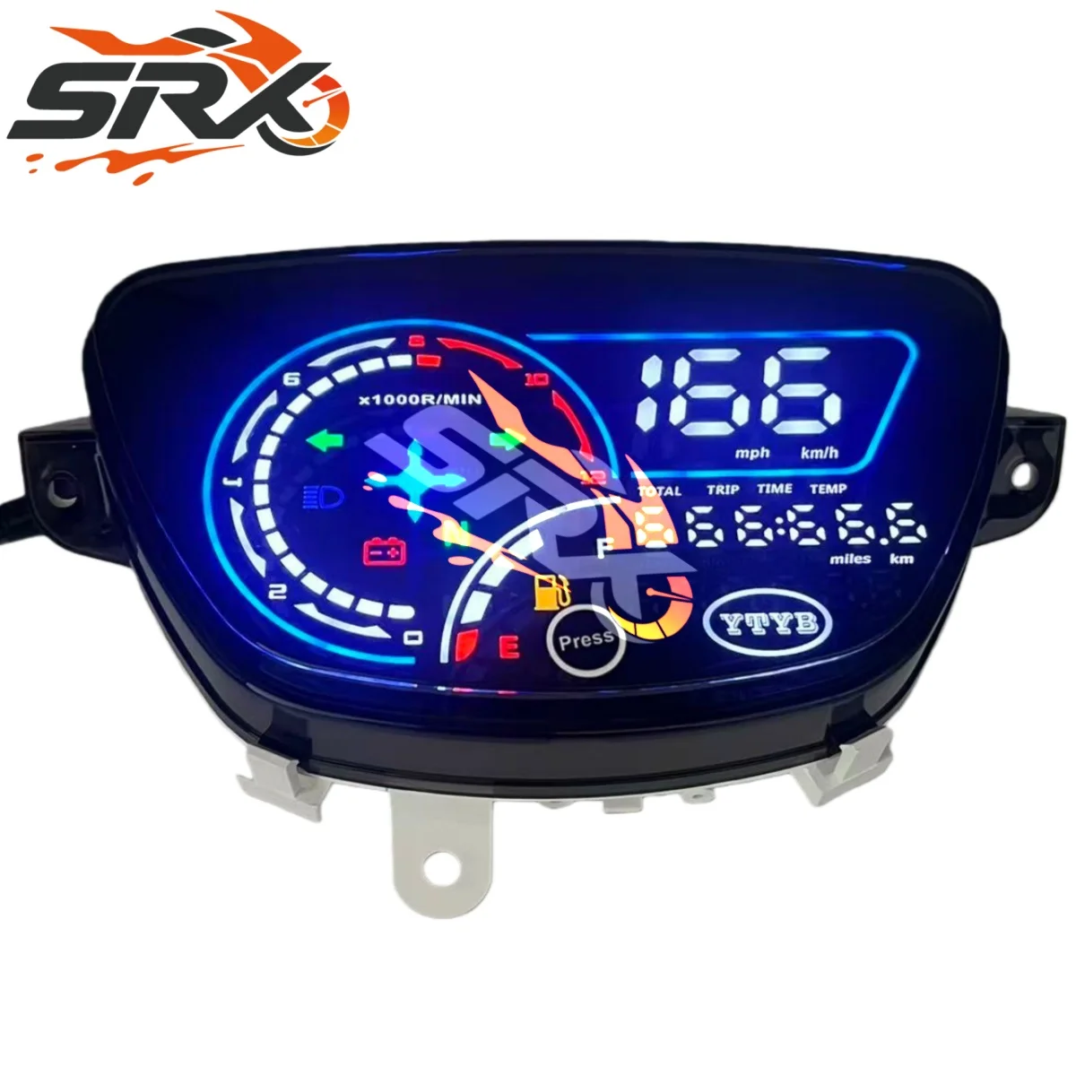 Odometer Tachometer Digital Speedometer For Yamaha Neo 115 AT115 Nouvo AT115 Motorcycle Instrument