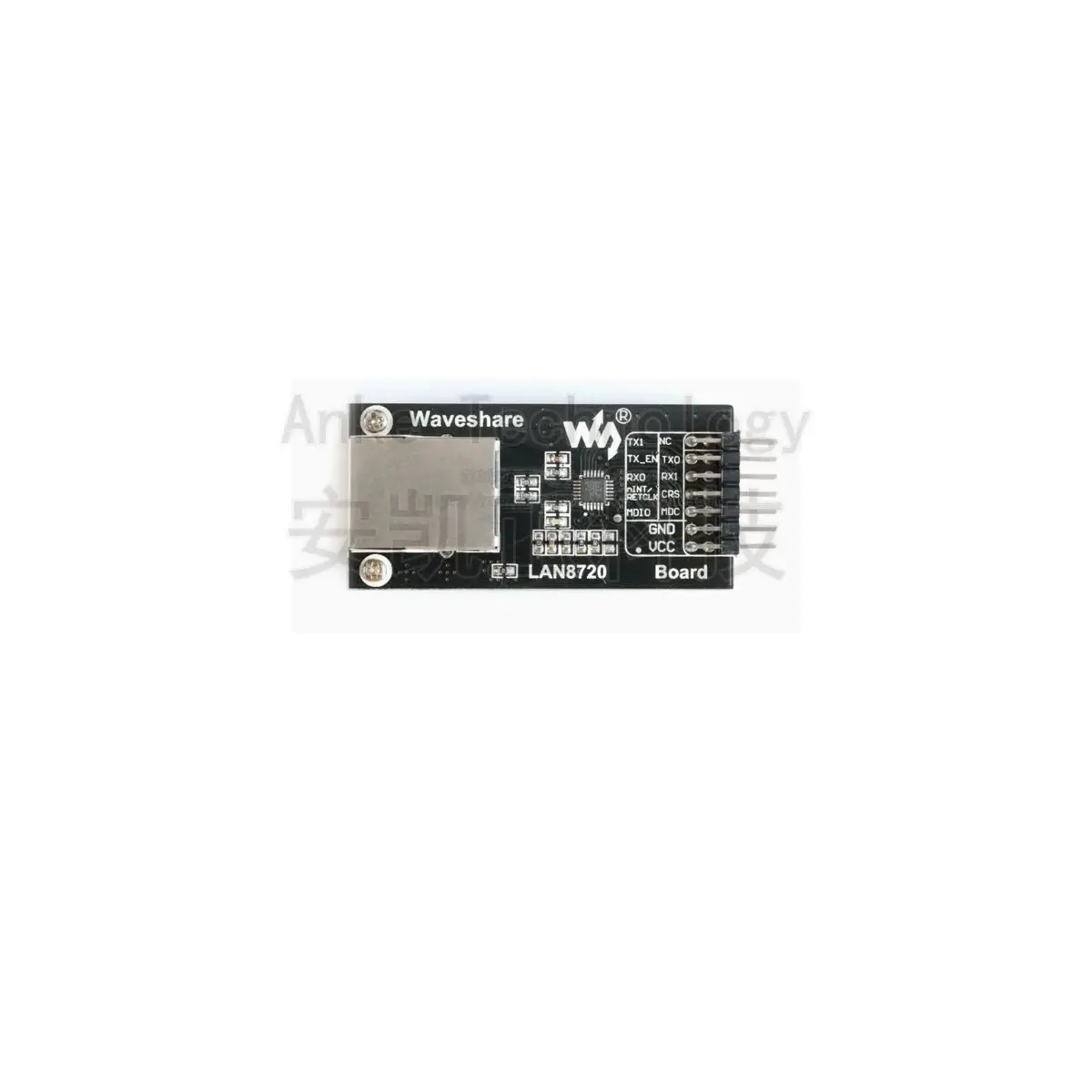 Módulo de rede LAN8720, transceptor Ethernet, interface RMII