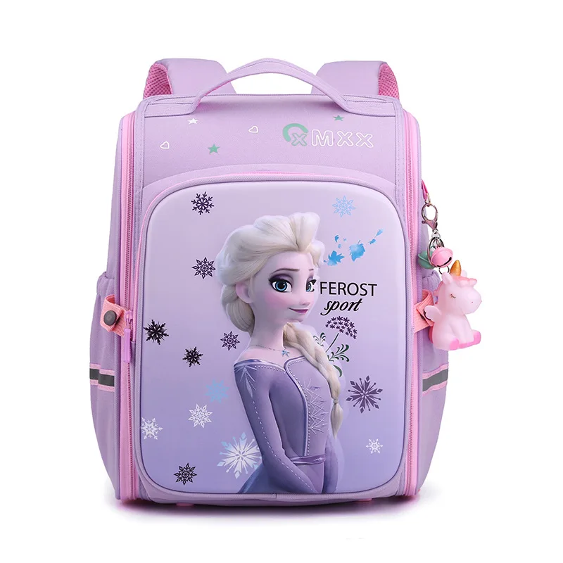 Hello Kitty tornister Disney plecak dla dzieci dla dziewczynek Kawaii księżniczka Elsa akcesoria Anime uczeń artykuły papiernicze