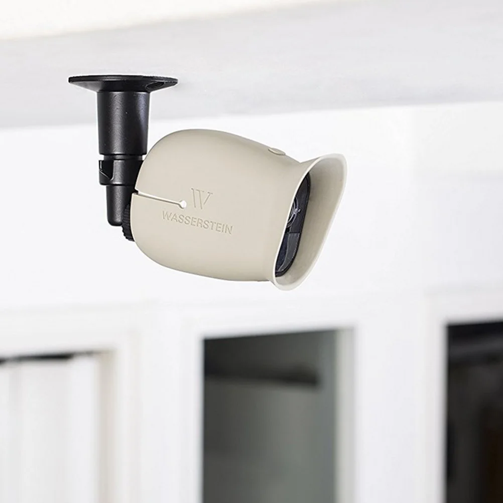 

2 pcs Security Camera Wall Mount Black Indoor Outdoor Adjustable Bracket For Pro2 Cctv Camera Metal Abs 360 Swivel 90