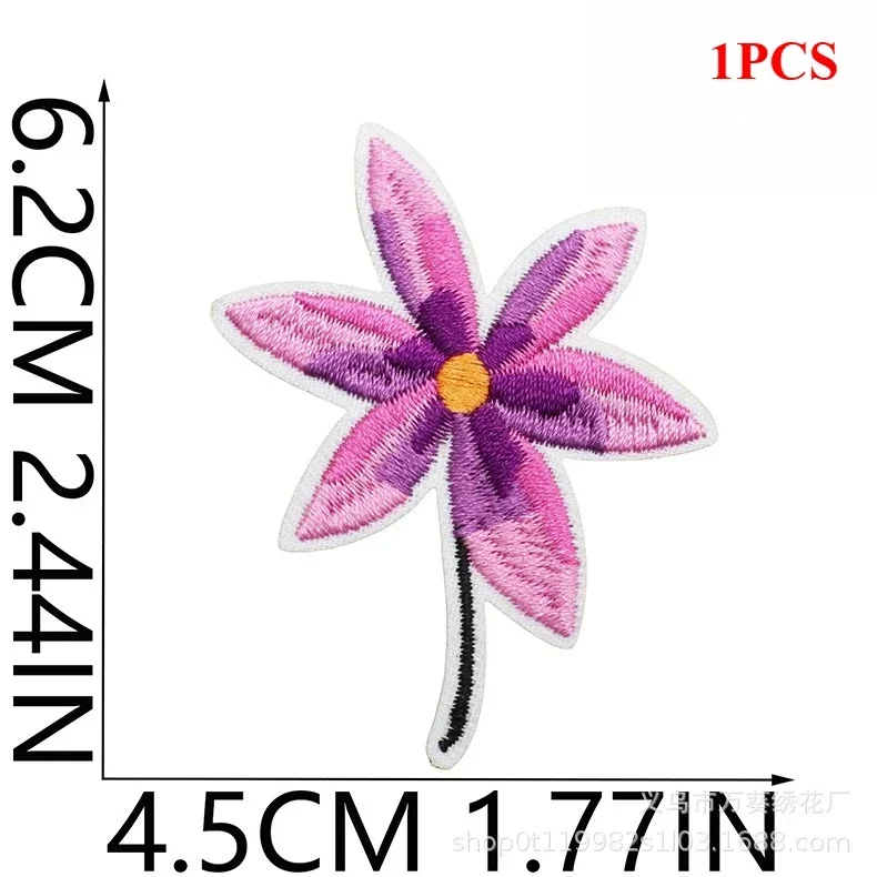 Exquisite Flower Embroidery Patch Sticker Bag Decoration Butterfly Bee Cloth Sticker Beautiful Sunflower Embroidery Chapter Boy