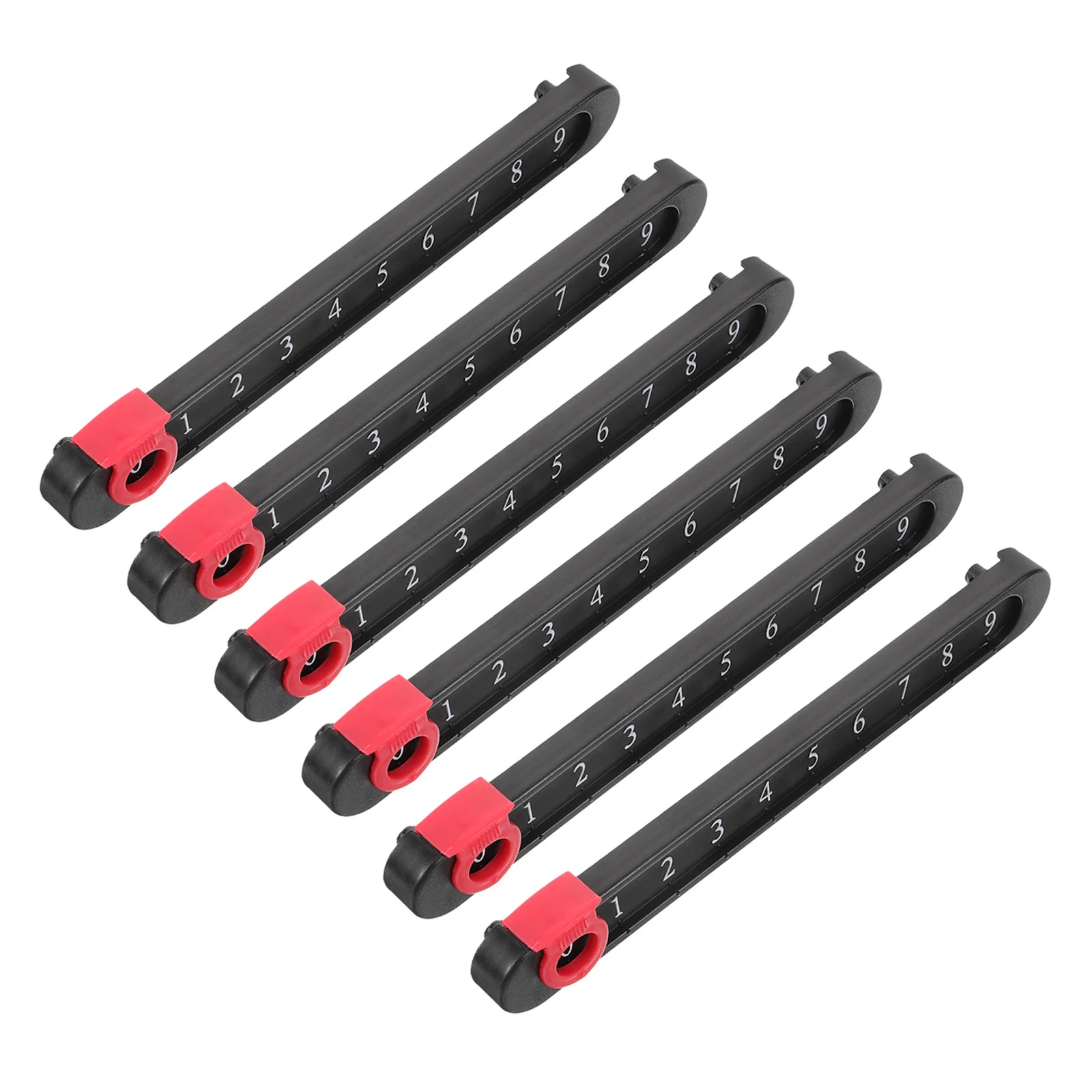 

6Pcs Foosball Table Scorekeeper Plastic Score Counter for Table Soccer Accurate Tracking Competitive Play Accessories