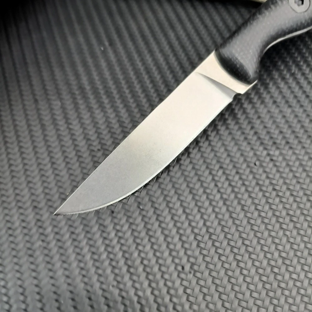 المحمولة عالية الصلابة خفيفة الوزن المحمولة مستقيم سكين البرية الصيد الغابة استكشاف المشي لمسافات طويلة أداة EDC متعددة الوظائف #5