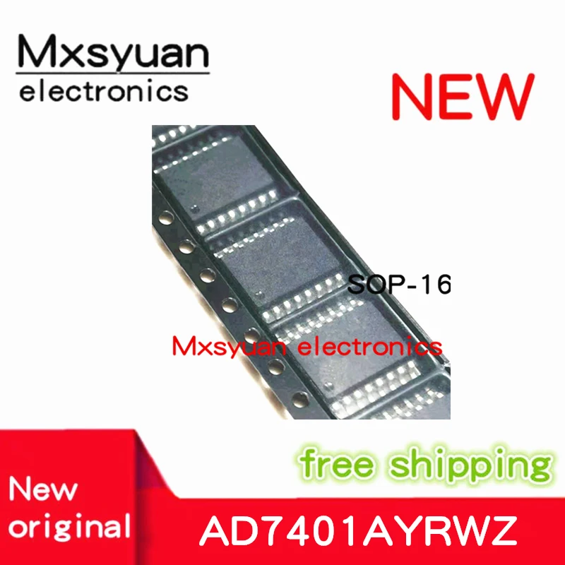 5pcs~20pcs/lot AD7401AYRWZ  AD7401AYRW  AD7401A SOP-16 100% New Spot stock