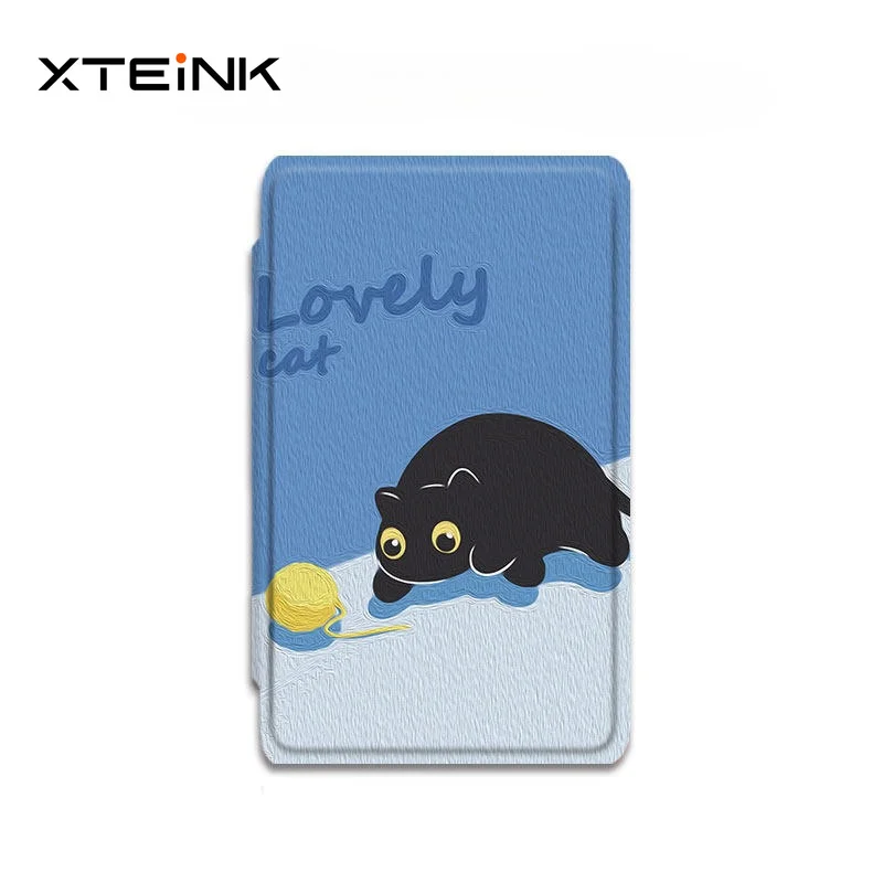 Starry Cat E-Book Case for XTEINK X3 X4 E-ink Reader Magnetic Protective Case All-inclusive Anti-fall Flip Protective Shell Gift