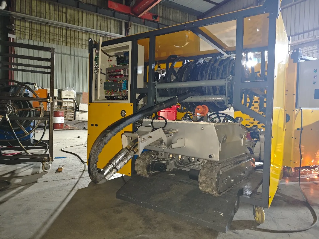 Dredging Robot Remote Operated Underwater Crawler Pump For Sewage Tank Sludge Mining Sand Extraction Work