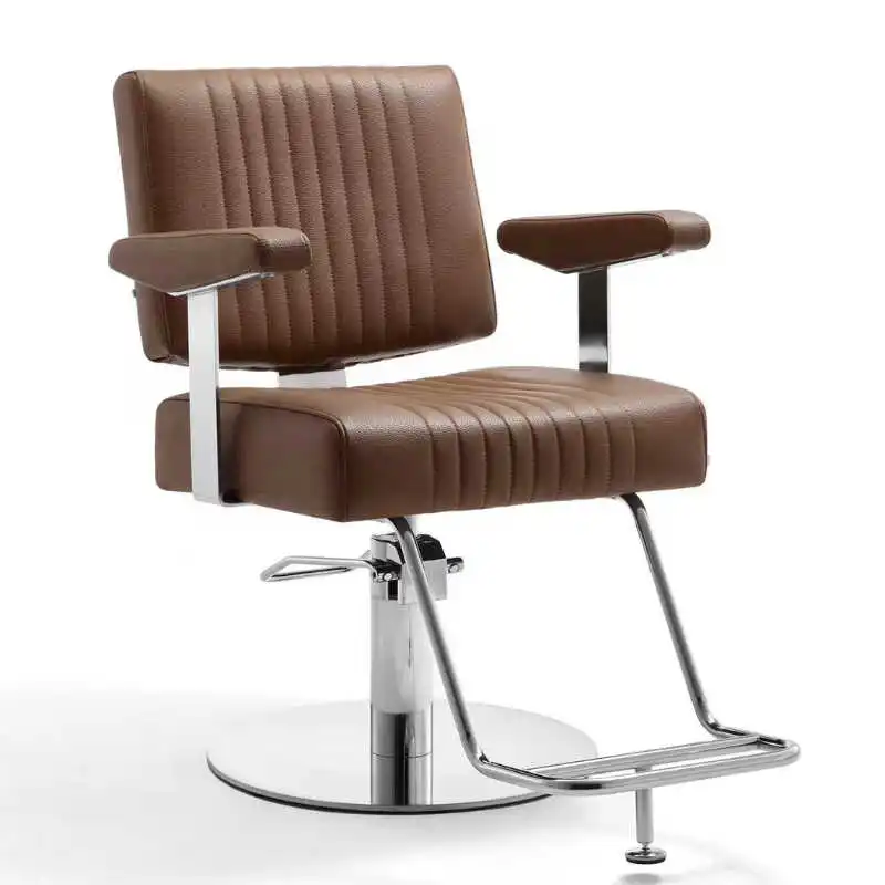 الذراع بيرم كراسي الحلاق صبغ الشعر ميتا قابل للتعديل الاسترخاء كراسي الحلاق الفاخرة الحديثة صالون الأثاث سيلا دي Peluquería Lslfy