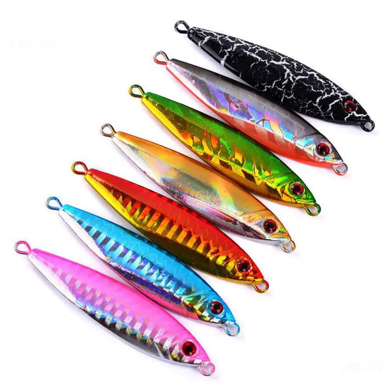 1~4PCS Saltwater Jack Fishing Lure Highly Effective Revolutionary Design Tournament-grade Fishing Tackle For Experts Metal Spoon