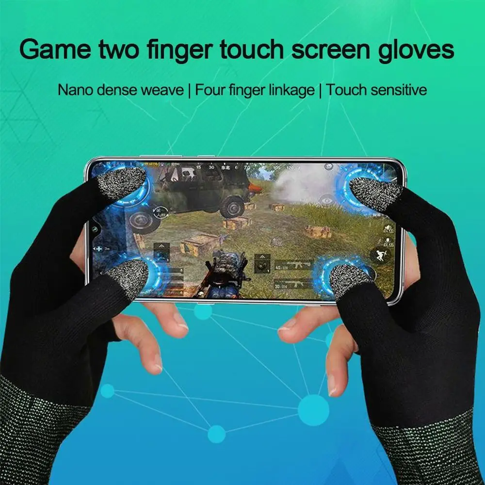 Sleeves For Gaming PUBG Sweat Proof Fingertips Gloves Cover Hand Cover Game Controller Gaming Gloves Phones Game Controller