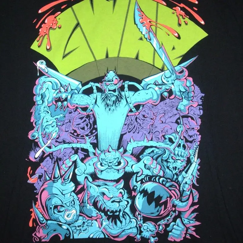GWAR 2013 30 Years of Tourment Sz L Gildan Concert Tour T-Shirt 30th Anniversary