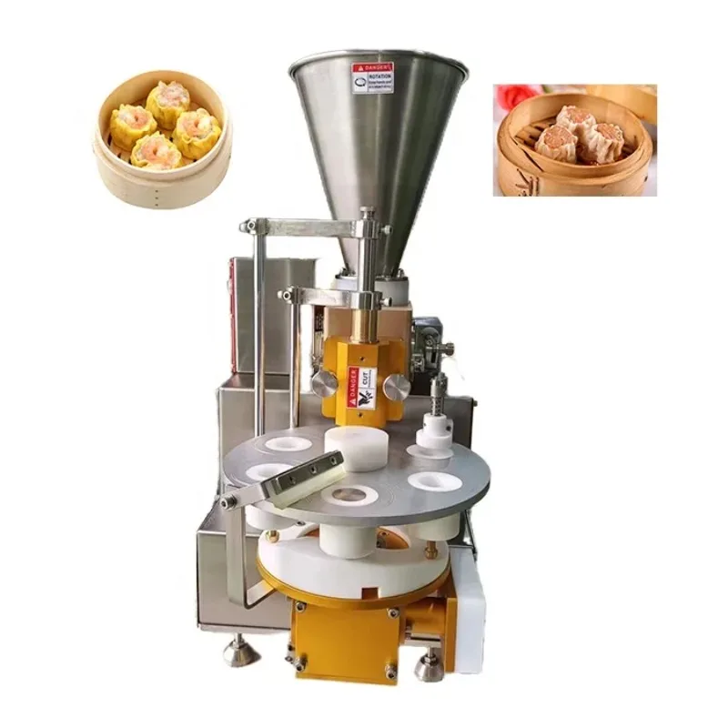 FOODLINE Precise Stuffing Crust Control Dumpling Machine Anti Blocking Feeding Hopper Transparent Observation Cover