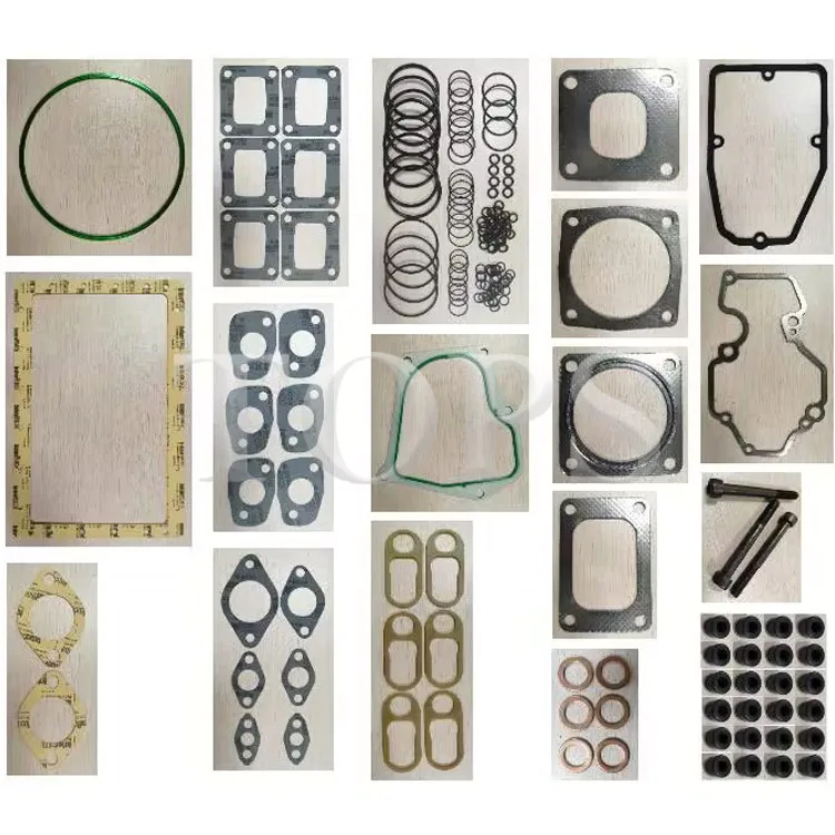 Upper Gasket Set 6SE663P Bottom Gasket Set 6SE663N For Perkin 4006 4008 4012 4016 Engine Parts