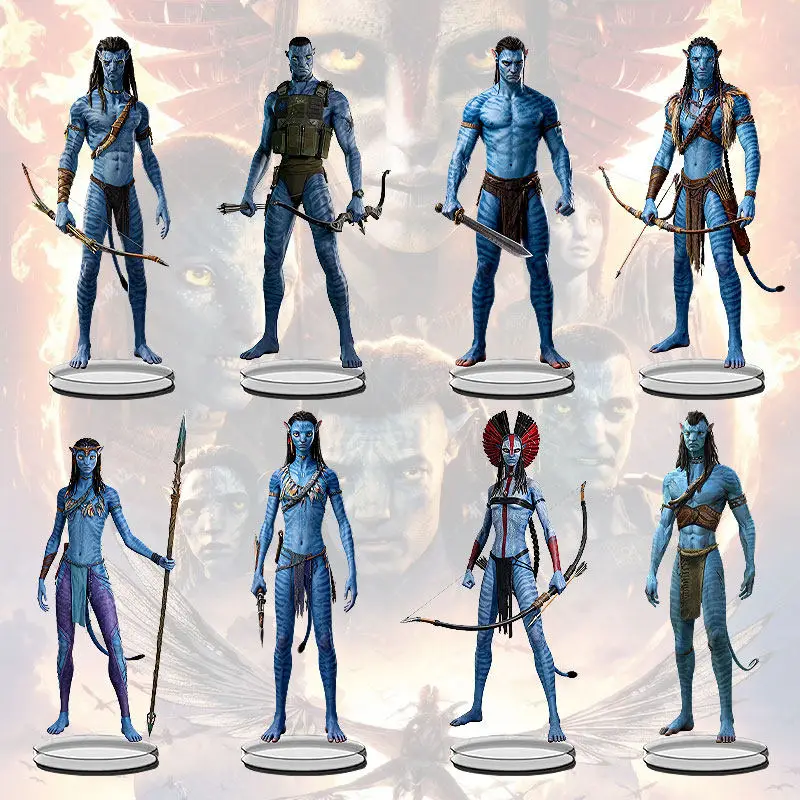 Аватар 3, огонь и пепел, лесная принцесса, периферия, акриловая большая доска, украшение, милый настольный орнамент, фигурка, праздничный подарок